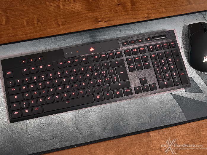 CORSAIR K100 AIR WIRELESS 5. Prova sul campo 2