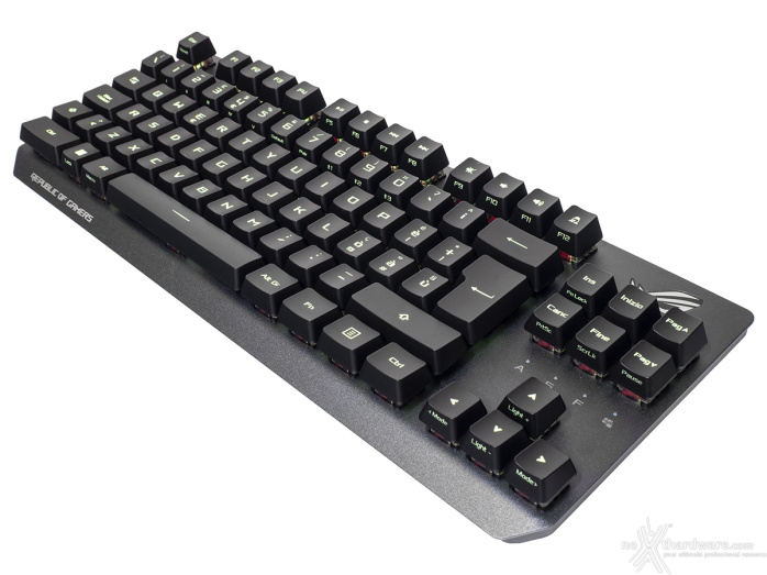 ASUS ROG Strix Scope RX TKL Wireless Deluxe 3. Vista da vicino - Parte seconda 10