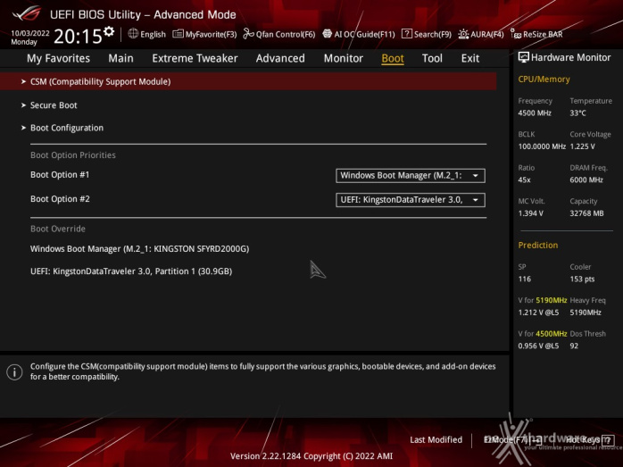 ASUS ROG CROSSHAIR X670E EXTREME 7. UEFI BIOS -  Impostazioni generali 29