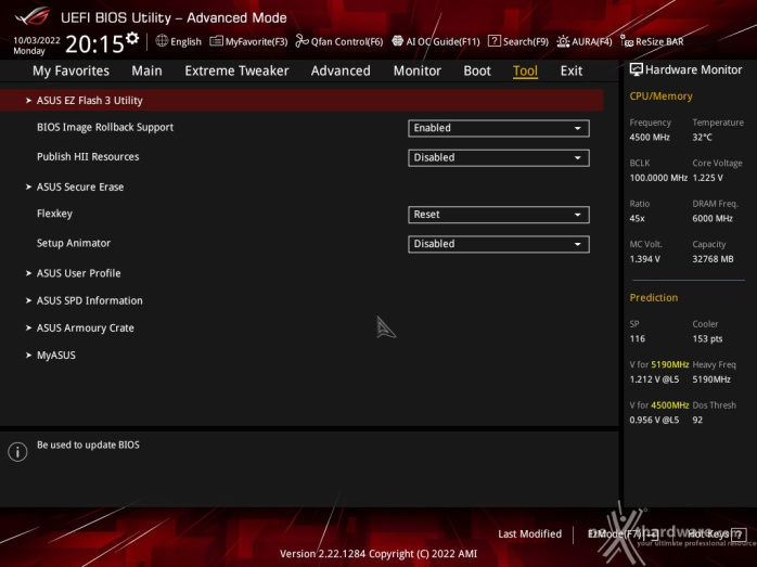 ASUS ROG CROSSHAIR X670E EXTREME 7. UEFI BIOS -  Impostazioni generali 30