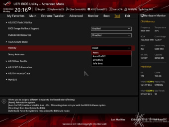 ASUS ROG CROSSHAIR X670E EXTREME 7. UEFI BIOS -  Impostazioni generali 33