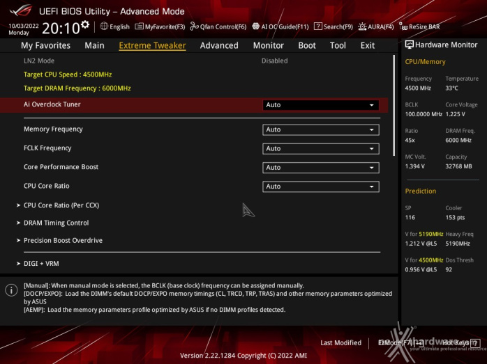 ASUS ROG CROSSHAIR X670E EXTREME 7. UEFI BIOS -  Impostazioni generali 6