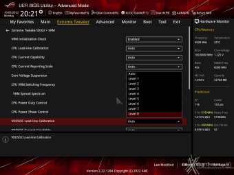 ASUS ROG CROSSHAIR X670E EXTREME 8. UEFI BIOS - Extreme Tweaker 25