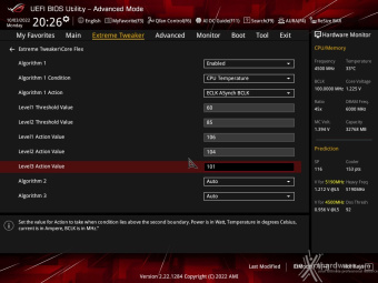 ASUS ROG CROSSHAIR X670E EXTREME 8. UEFI BIOS - Extreme Tweaker 13