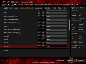 ASUS ROG CROSSHAIR X670E EXTREME 8. UEFI BIOS - Extreme Tweaker 15