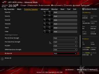 ASUS ROG CROSSHAIR X670E EXTREME 8. UEFI BIOS - Extreme Tweaker 16