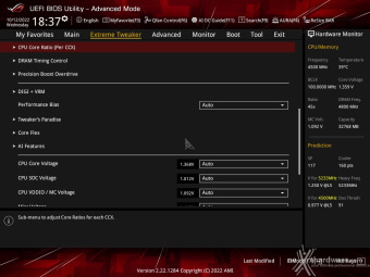 ASUS ROG CROSSHAIR X670E EXTREME 8. UEFI BIOS - Extreme Tweaker 4