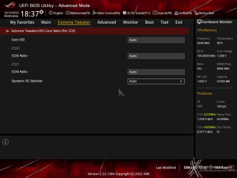 ASUS ROG CROSSHAIR X670E EXTREME 8. UEFI BIOS - Extreme Tweaker 5