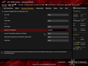 ASUS ROG CROSSHAIR X670E EXTREME 8. UEFI BIOS - Extreme Tweaker 6