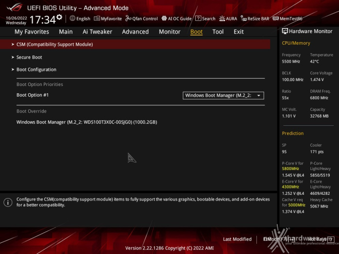 ASUS ROG STRIX Z790-I GAMING WIFI 7. UEFI BIOS -  Impostazioni generali 17