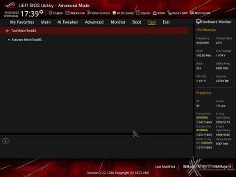 ASUS ROG STRIX Z790-I GAMING WIFI 7. UEFI BIOS -  Impostazioni generali 25