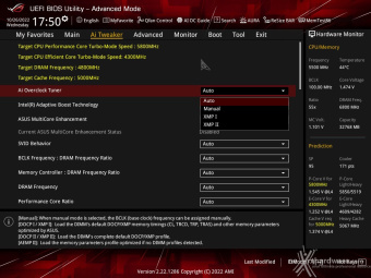 ASUS ROG STRIX Z790-I GAMING WIFI 8. UEFI BIOS - Extreme Tweaker 3