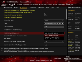 ASUS ROG STRIX Z790-I GAMING WIFI 8. UEFI BIOS - Extreme Tweaker 4