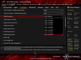 ASUS ROG STRIX Z790-I GAMING WIFI 8. UEFI BIOS - Extreme Tweaker 6