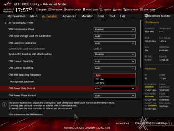 ASUS ROG STRIX Z790-I GAMING WIFI 8. UEFI BIOS - Extreme Tweaker 13