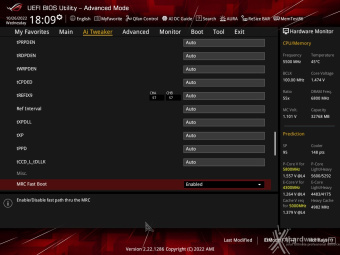 ASUS ROG STRIX Z790-I GAMING WIFI 8. UEFI BIOS - Extreme Tweaker 35