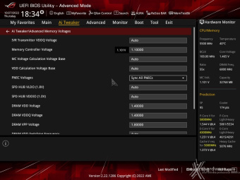 ASUS ROG STRIX Z790-I GAMING WIFI 8. UEFI BIOS - Extreme Tweaker 38