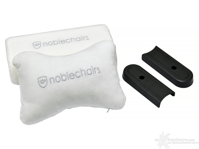Noblechairs LEGEND WHITE EDITION 3. Componenti - Parte seconda 4
