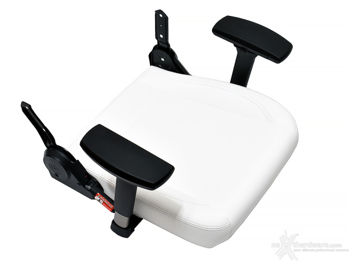 Noblechairs LEGEND WHITE EDITION 3. Componenti - Parte seconda 1