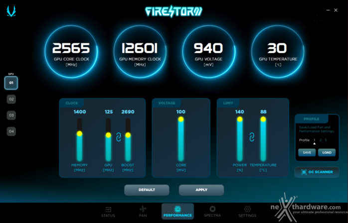 ZOTAC GeForce RTX 4080 AMP Extreme AIRO 15. Overclock 3