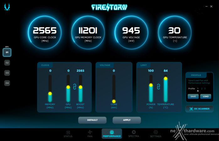 ZOTAC GeForce RTX 4080 AMP Extreme AIRO 15. Overclock 2