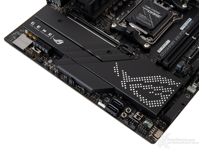 ASUS ROG CROSSHAIR X670E GENE 4. Vista da vicino - Parte seconda 2