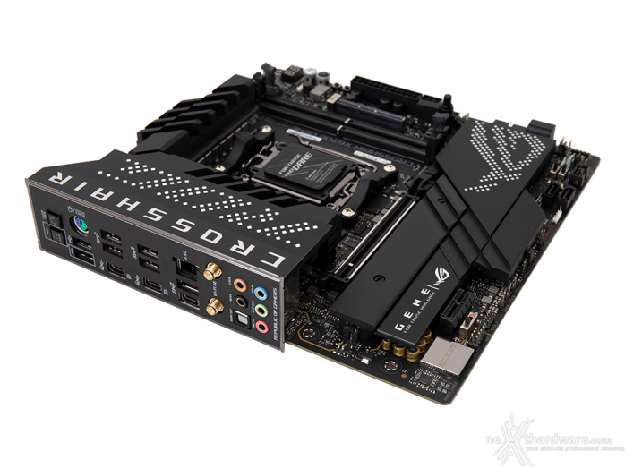 ASUS ROG CROSSHAIR X670E GENE 3. Vista da vicino - Parte prima 3