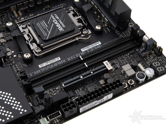 ASUS ROG CROSSHAIR X670E GENE 4. Vista da vicino - Parte seconda 5