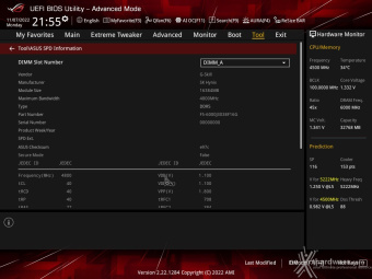 ASUS ROG CROSSHAIR X670E GENE 7. UEFI BIOS -  Impostazioni generali 36