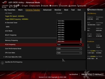 ASUS ROG CROSSHAIR X670E GENE 8. UEFI BIOS - Extreme Tweaker 4