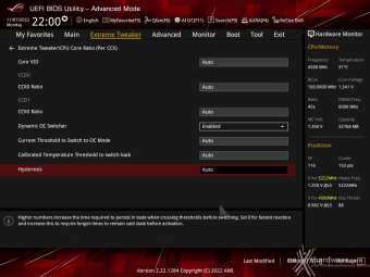 ASUS ROG CROSSHAIR X670E GENE 8. UEFI BIOS - Extreme Tweaker 8