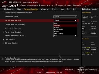 ASUS ROG CROSSHAIR X670E GENE 8. UEFI BIOS - Extreme Tweaker 11