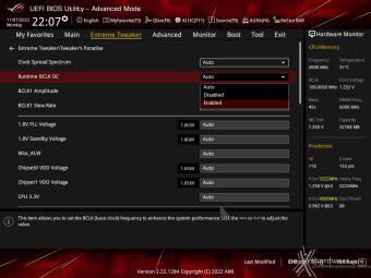 ASUS ROG CROSSHAIR X670E GENE 8. UEFI BIOS - Extreme Tweaker 28