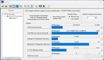 MSI SPATIUM M480 PCIe 4.0 NVMe M.2 PLAY 2TB 9. IOMeter Random 4K 8