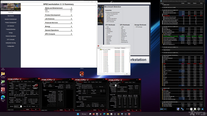 ASUS ROG MAXIMUS Z790 APEX 15. Overclock, temperature e consumi 8