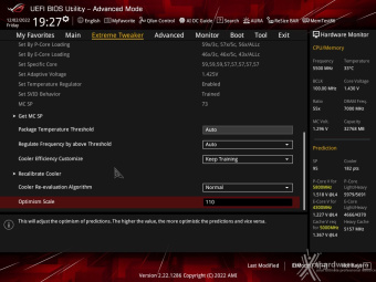 ASUS ROG MAXIMUS Z790 APEX 8. UEFI BIOS - Extreme Tweaker 27