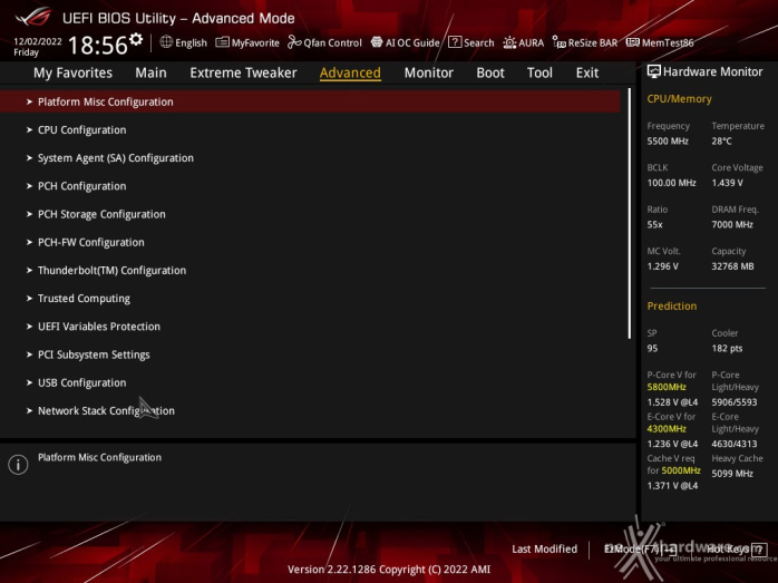 ASUS ROG MAXIMUS Z790 APEX 7. UEFI BIOS -  Impostazioni generali 6