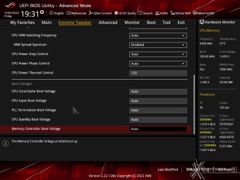 ASUS ROG MAXIMUS Z790 APEX 8. UEFI BIOS - Extreme Tweaker 8