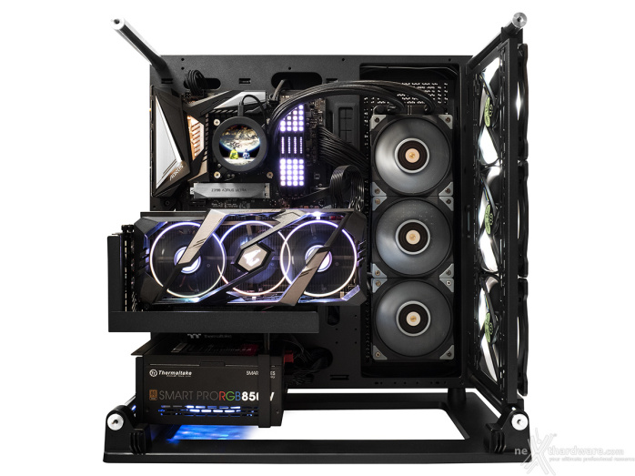 Thermaltake Core P3 TG Pro 5. Installazione componenti 7