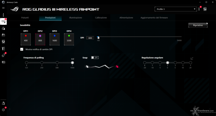 ASUS ROG Falchion Ace & Gladius III Wireless Aimpoint 6. Armoury Crate 8