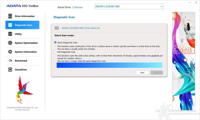 ADATA LEGEND 960 2TB 2. Firmware - TRIM - SSD ToolBox 8