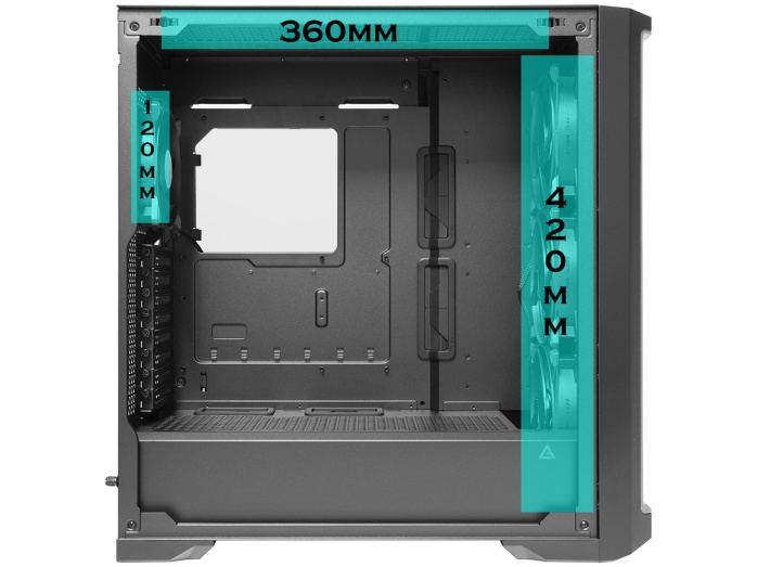 Antec Performance 1 FT 4. Raffreddamento 9
