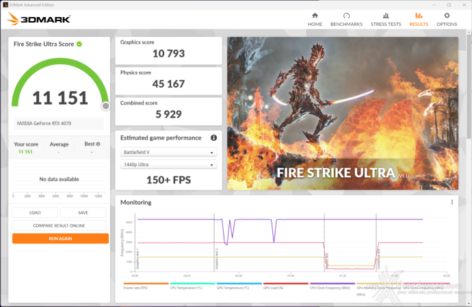 ZOTAC GeForce RTX 4070 AMP AIRO 13. Overclock 6