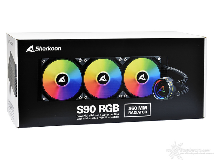 Sharkoon S90 RGB 1. Packaging & Bundle 1