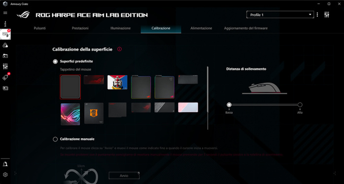 ROG Harpe Ace & ROG Hone Ace Aim Lab Edition 5. Software di gestione 4