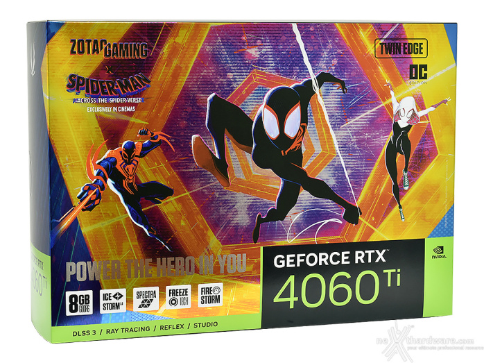 ZOTAC GeForce RTX 4060 Ti 8GB Twin Edge OC 1. Packaging & Bundle 1