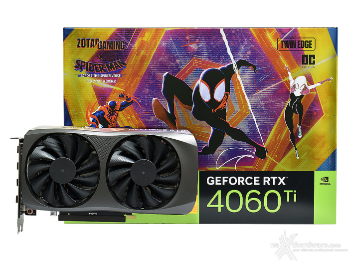 ZOTAC GeForce RTX 4060 Ti 8GB Twin Edge OC 1