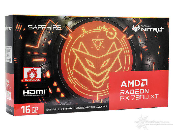 SAPPHIRE NITRO+ RX 7800 XT 2. Packaging & Bundle 1