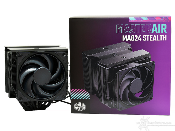 Cooler Master MasterAir MA824 Stealth 1