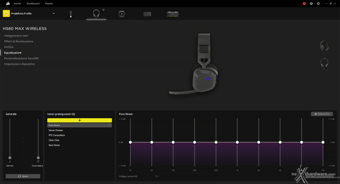 CORSAIR HS80 MAX WIRELESS 4. CORSAIR iCUE, Dolby Atmos & SoundID 20